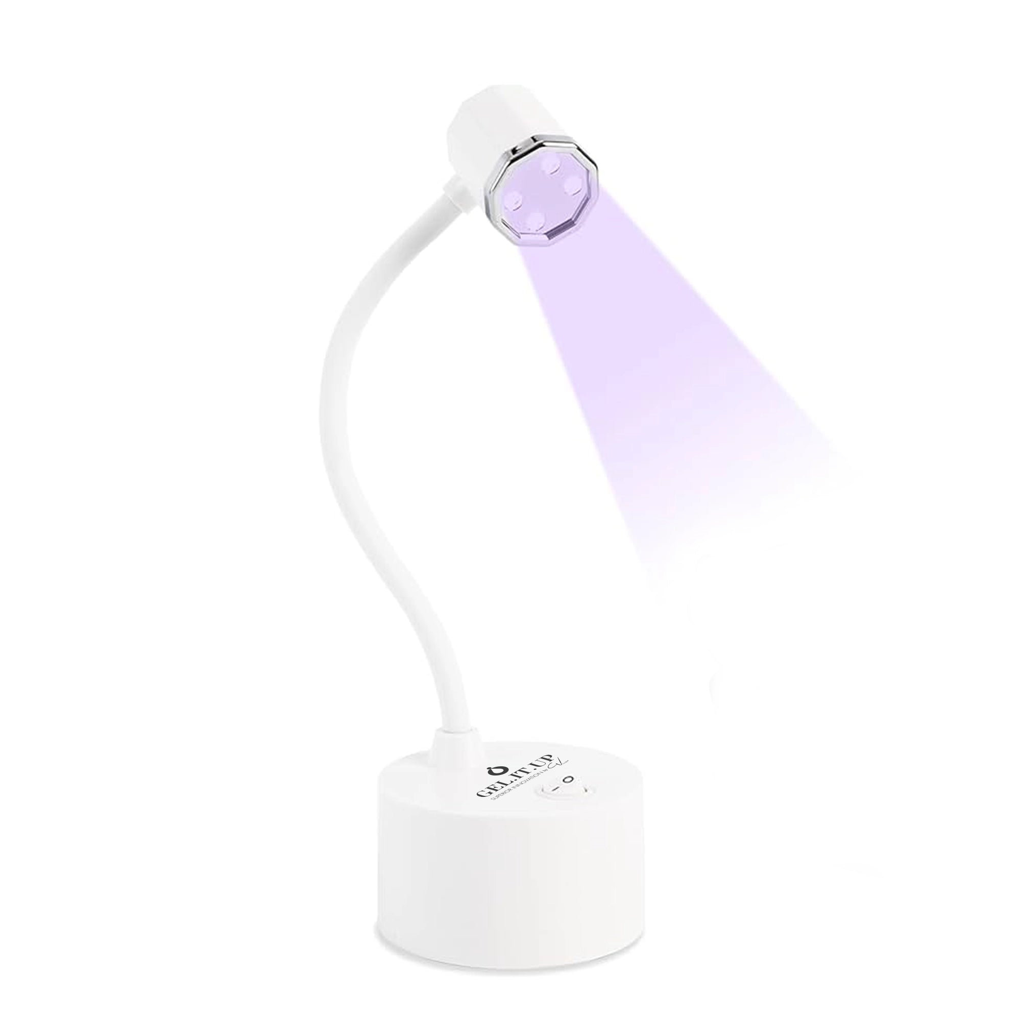 LED/UV Rechargeable Lamp for Daul Forms