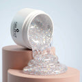 3-in-1 Shimmery Builder Gel 40g Clear Iridescent -HTF