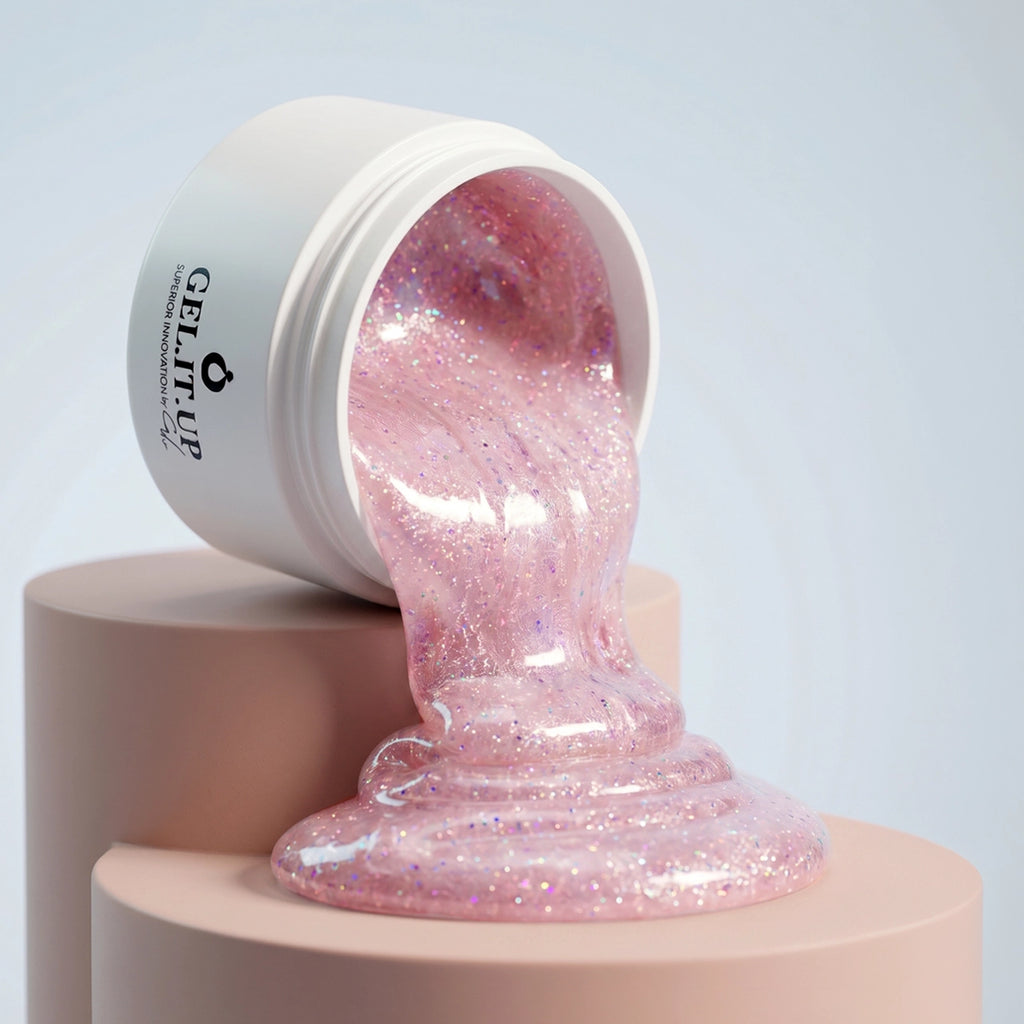 3-in-1 Shimmery Builder Gel 40g Pink Marmalade -HTF