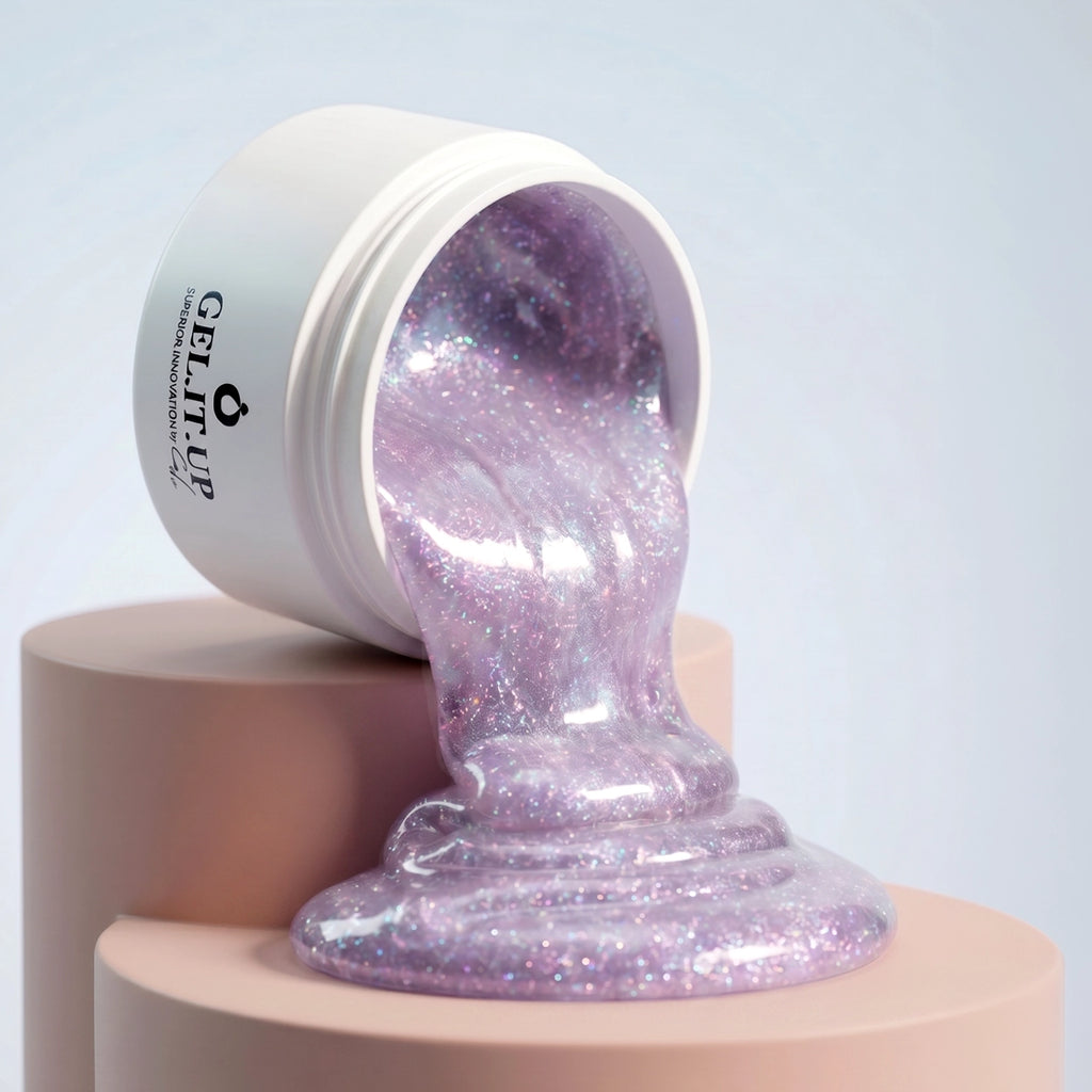 3-in-1 Shimmery Builder Gel 40g Light Lilac -HTF