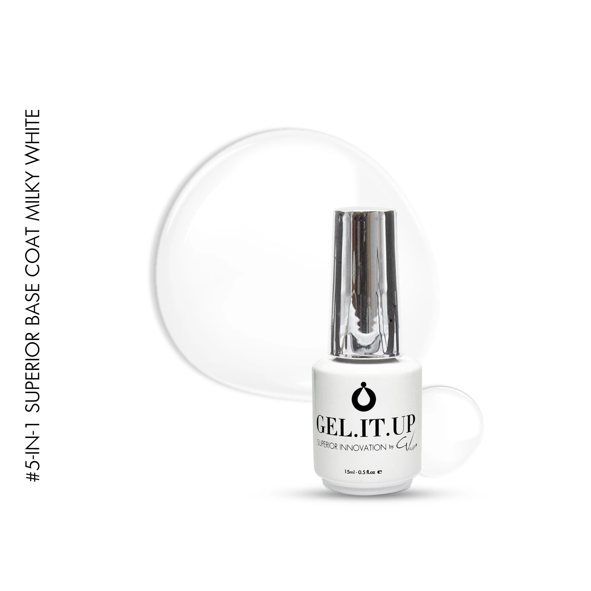 5-in-1 Superior Base 15ml Milky White -HTF
