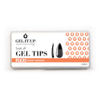 FLEXI Soak Off Nail Tips Short Almond -2025