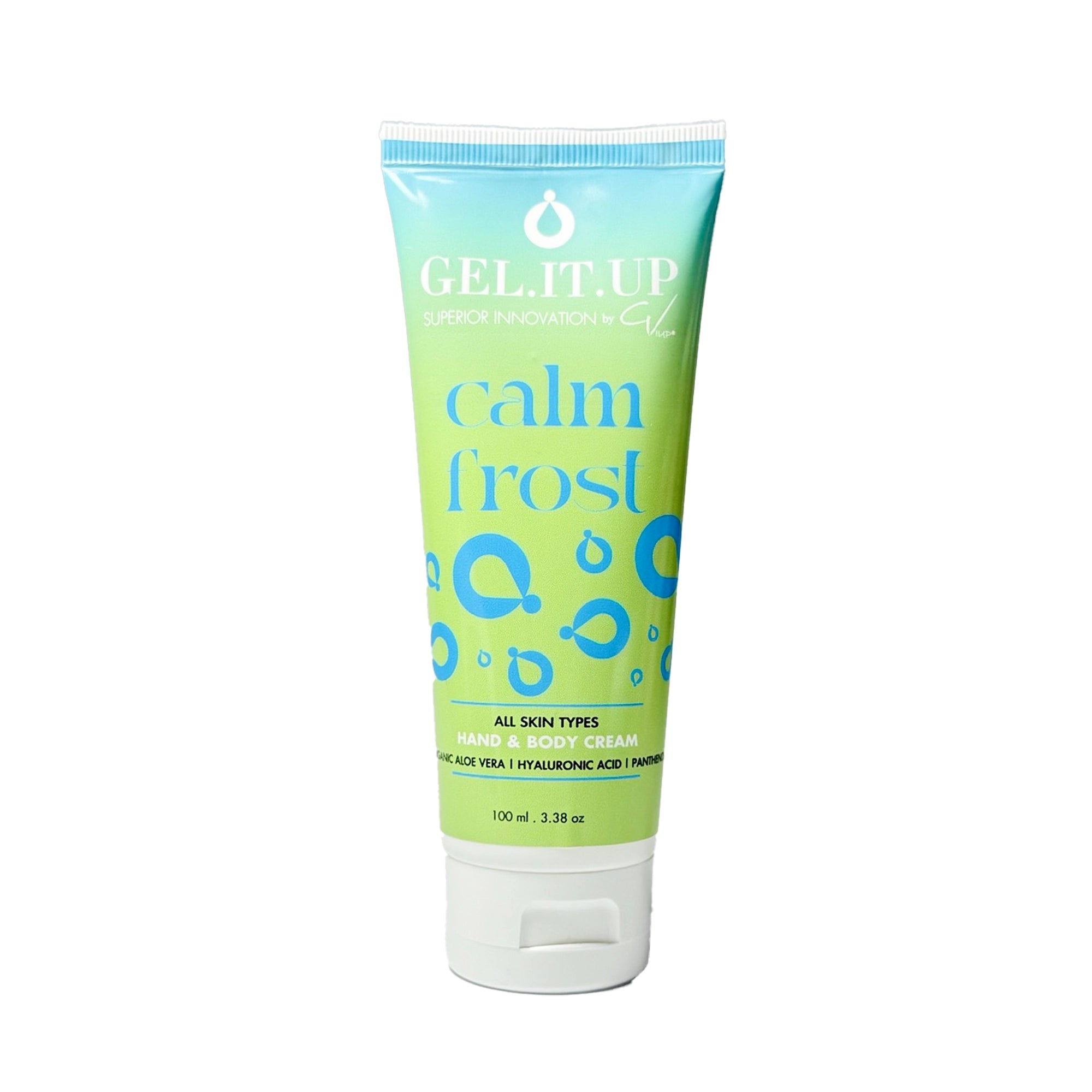 GEL IT UP HAND AND BODY CREAM 100ml CALM FROST NEW