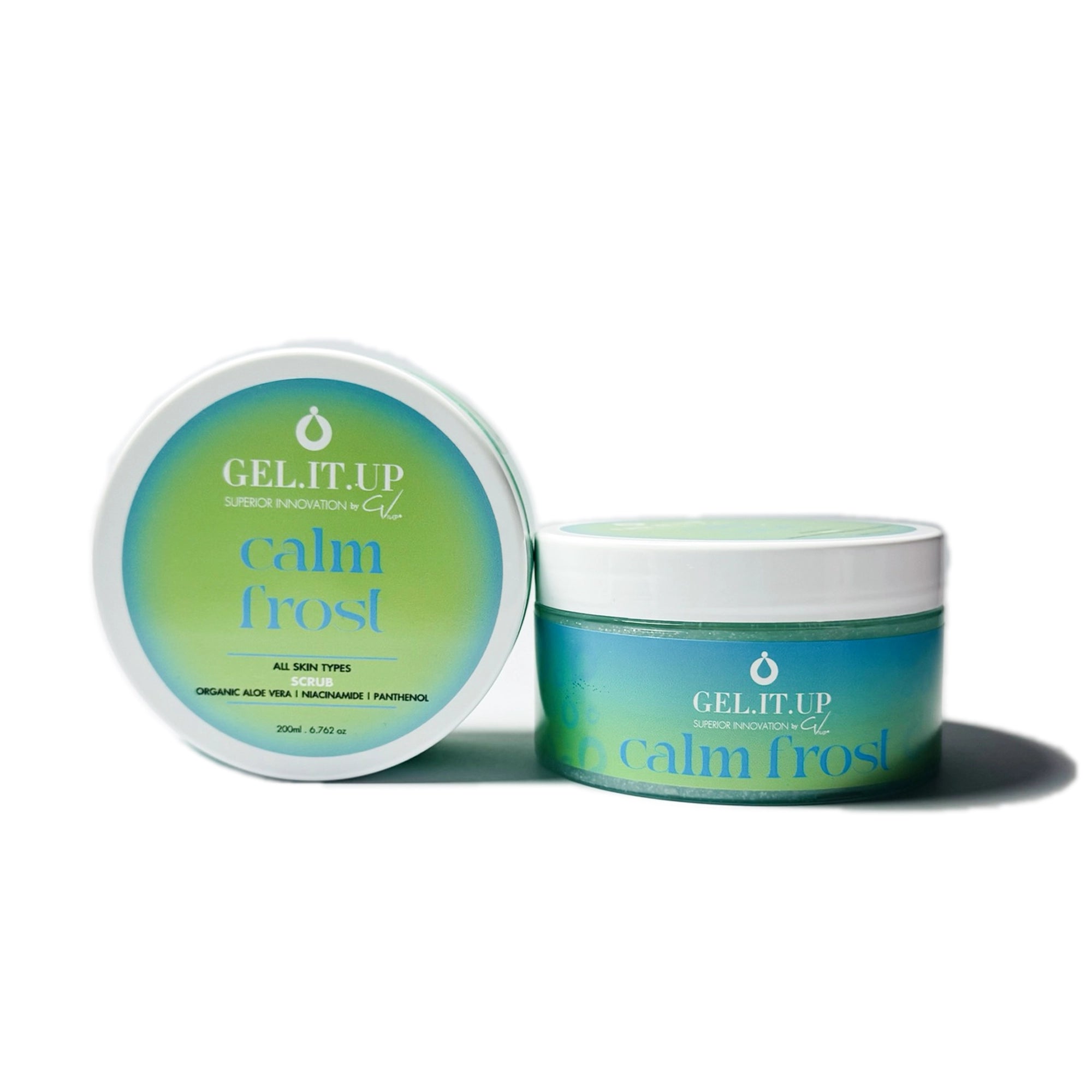 GEL IT UP SCRUB 200ml CALM FROST NEW
