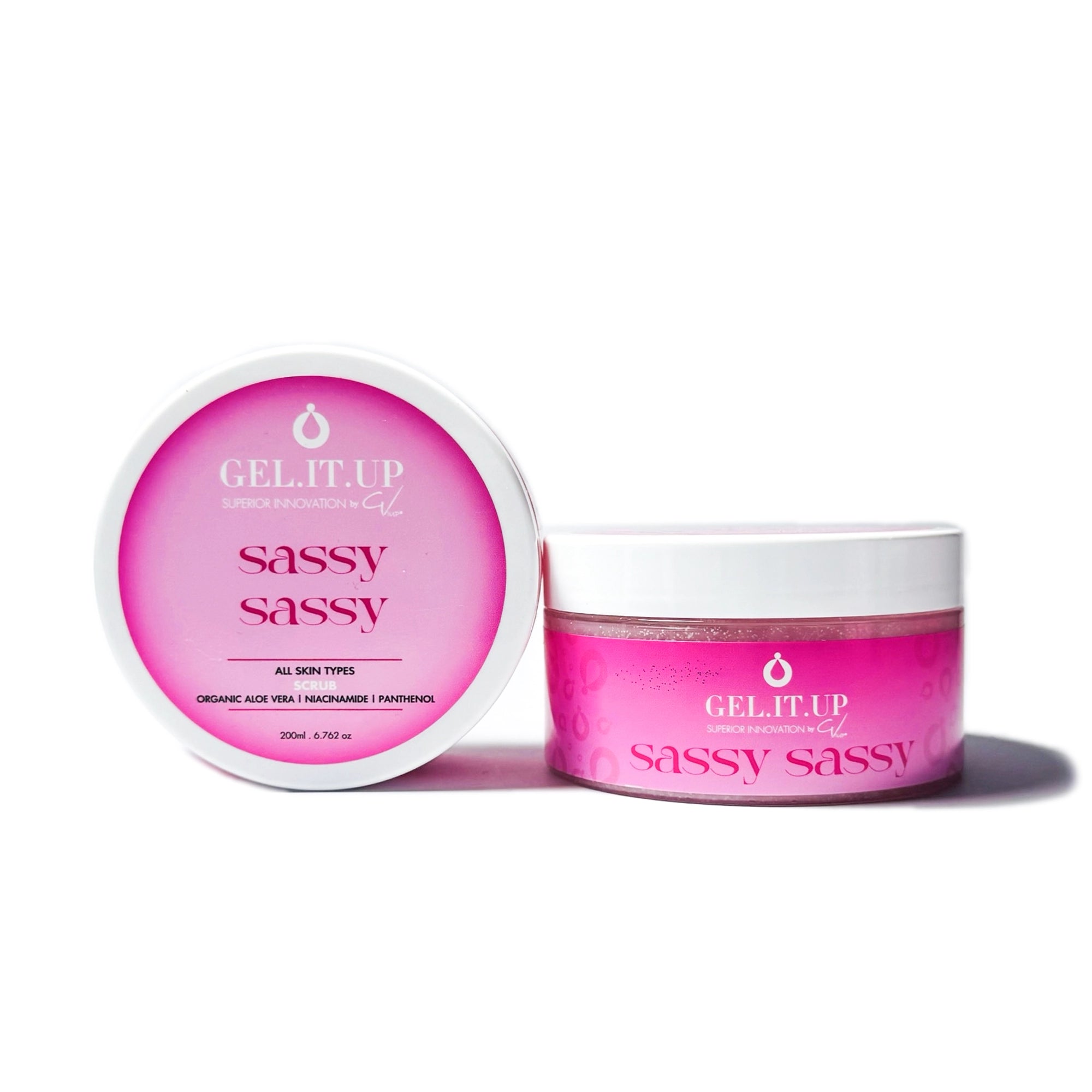 GEL IT UP SCRUB 200ml SASSY SASSY NEW