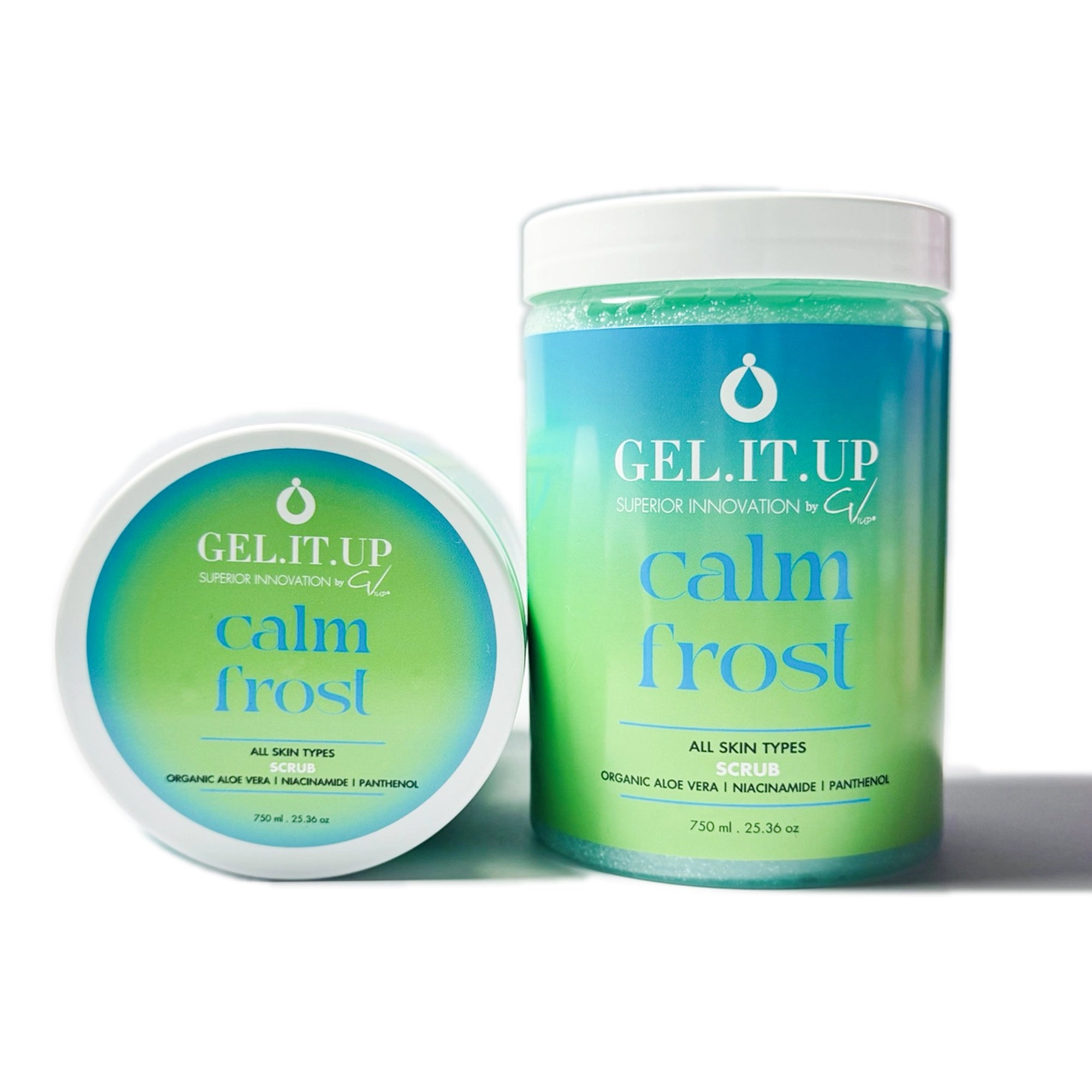 GEL IT UP SCRUB 750ml CALM FROST NEW