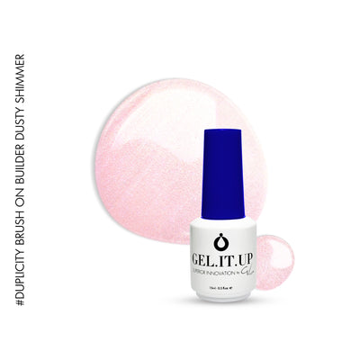 Brush on Builder Gel Dusty Shimmer 15ml -HTF