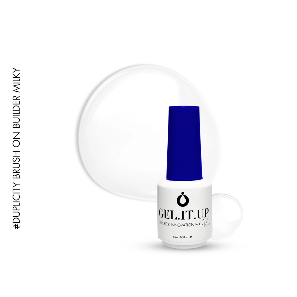Brush on Builder Gel Milky 15ml -HTF