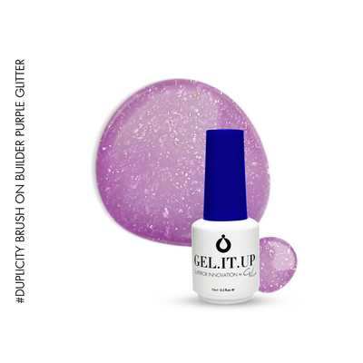 Brush on Builder Gel Purple 15ml -HTF