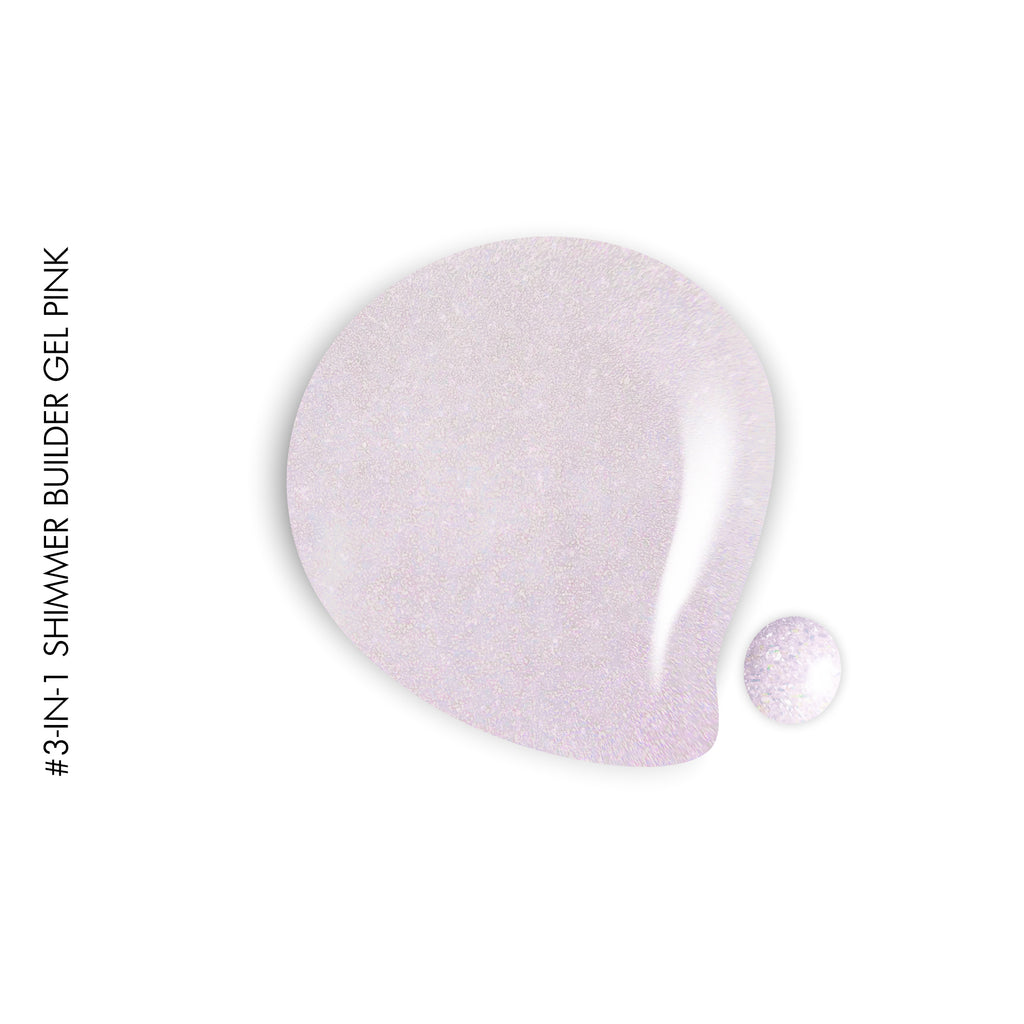 3-in-1 Shimmery Builder Gel 40g Pink Marmalade -HTF