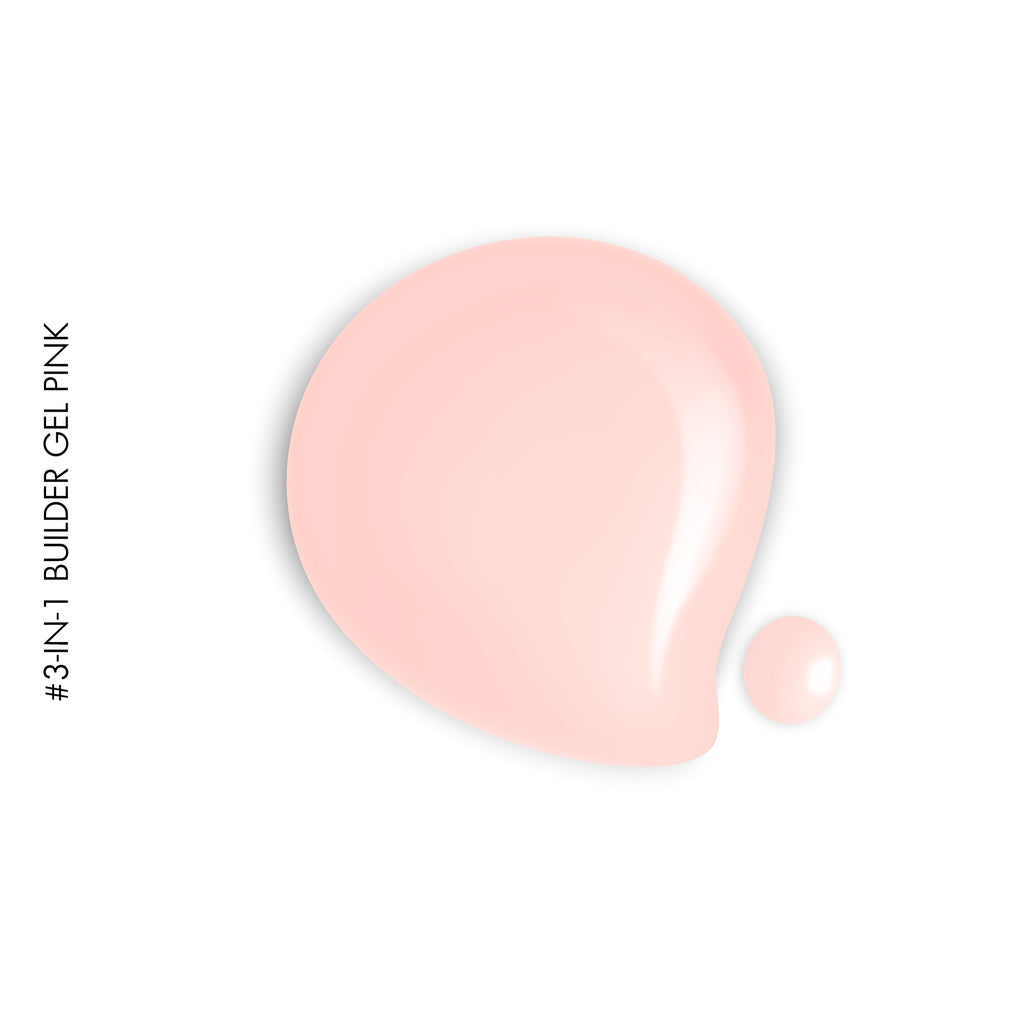 3-in-1 Builder Gel Pink 40g -HTF