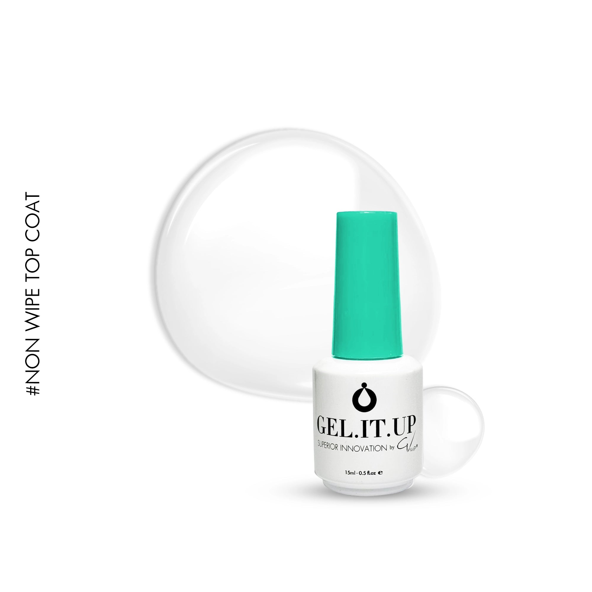 Non Wipe Top Coat 15ml -HTF