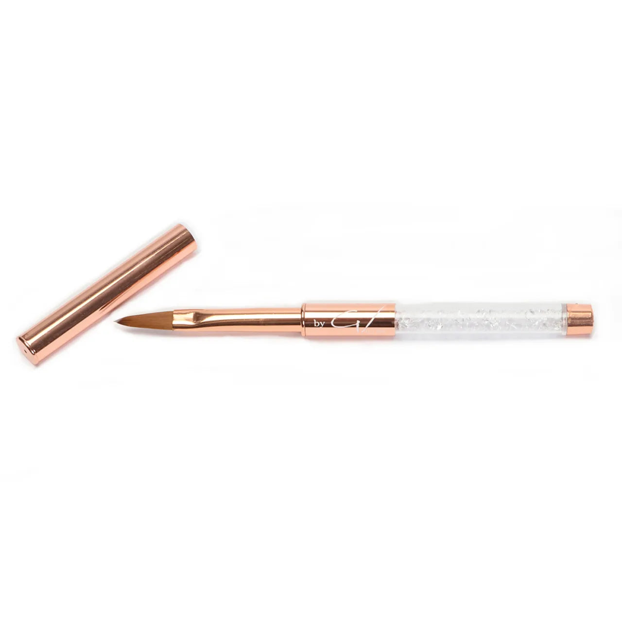 #10 Acrylic Application Brush Rose Gold