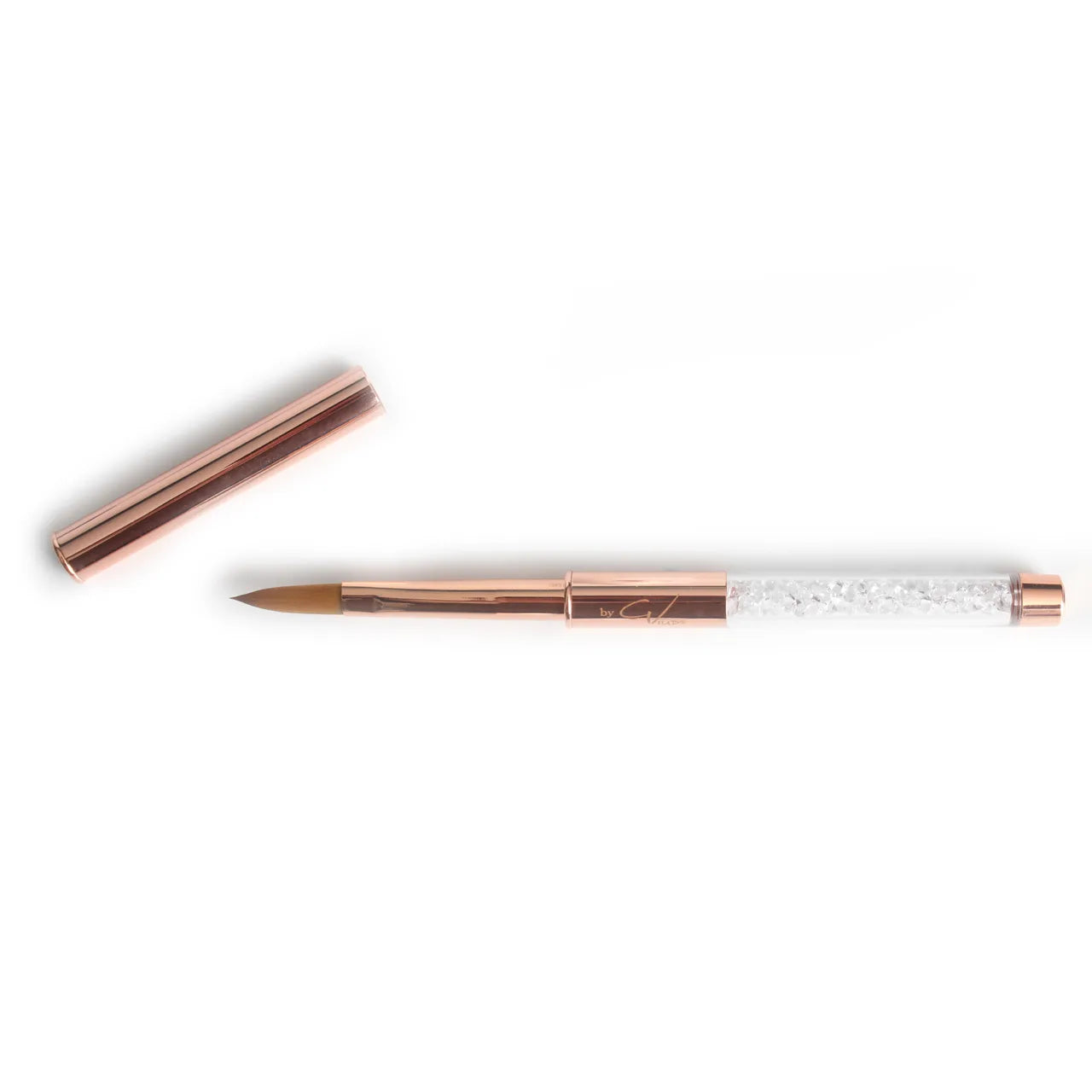 #12 Acrylic Brush Rose Gold