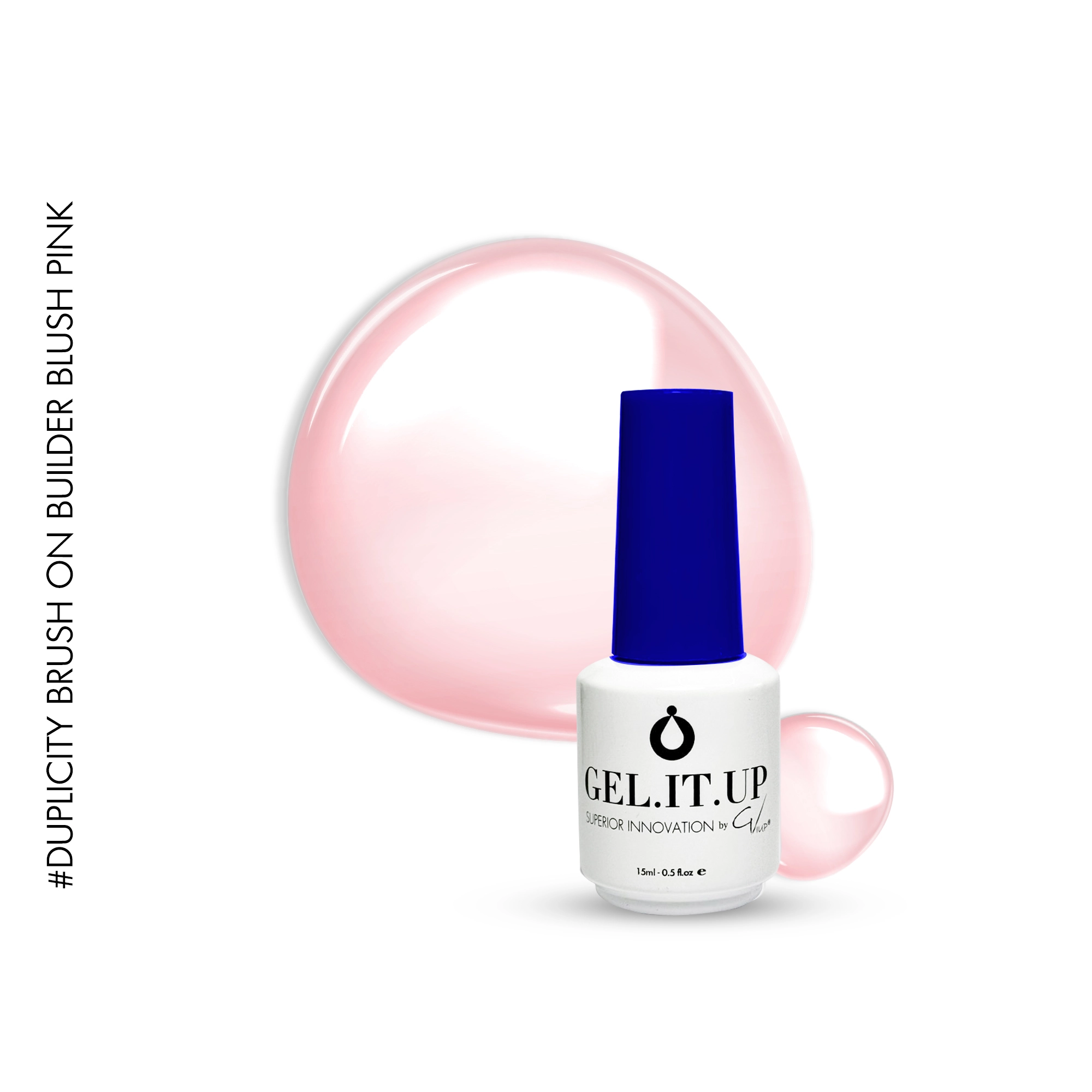 Brush on Builder Gel Blush Pink 15ml -HTF