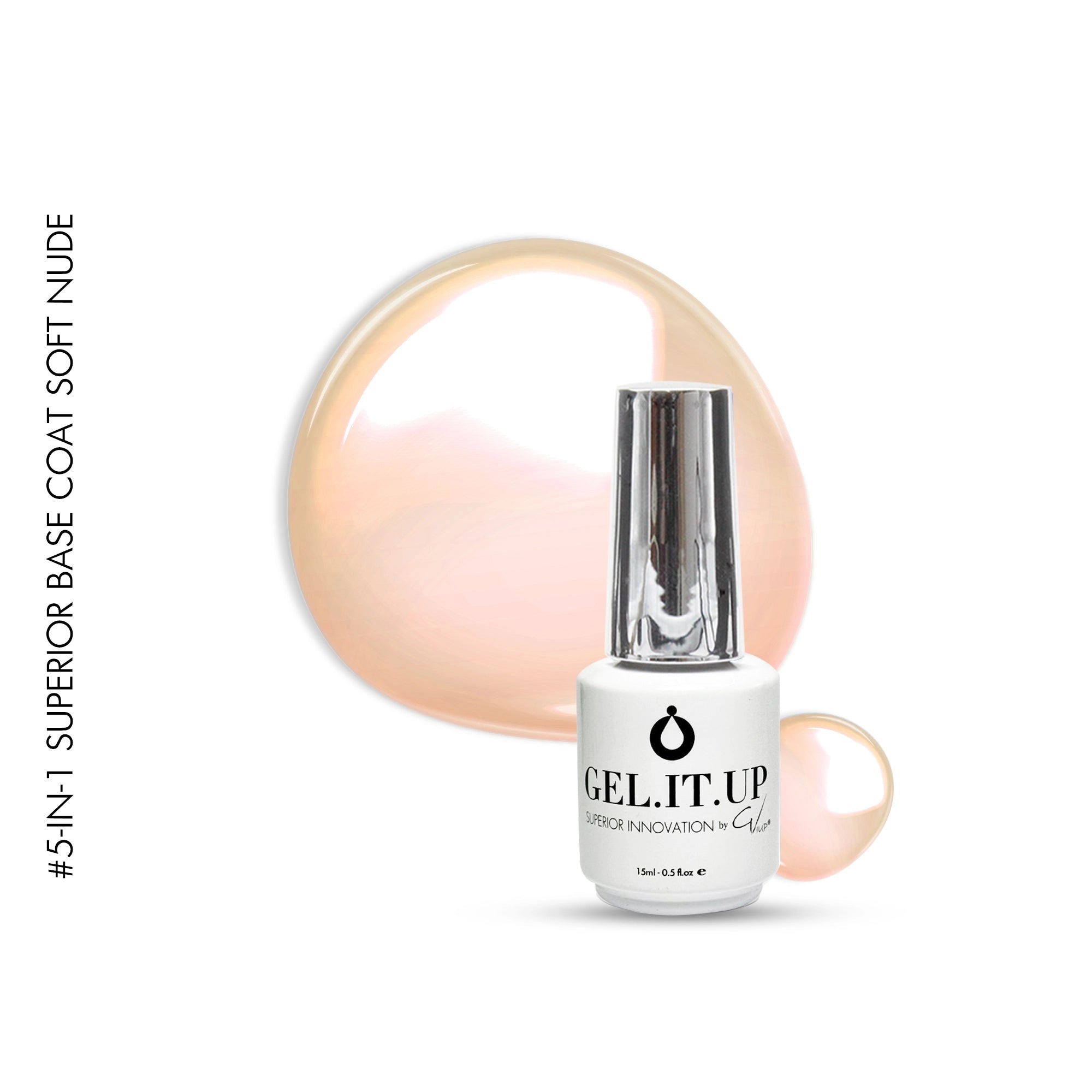 5-IN-1 Superior Base 15ml Soft Nude -HTF