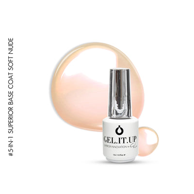 5-IN-1 Superior Base 15ml Soft Nude -HTF