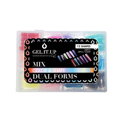 DUAL FORMS MIX COLOR AND SHAPE